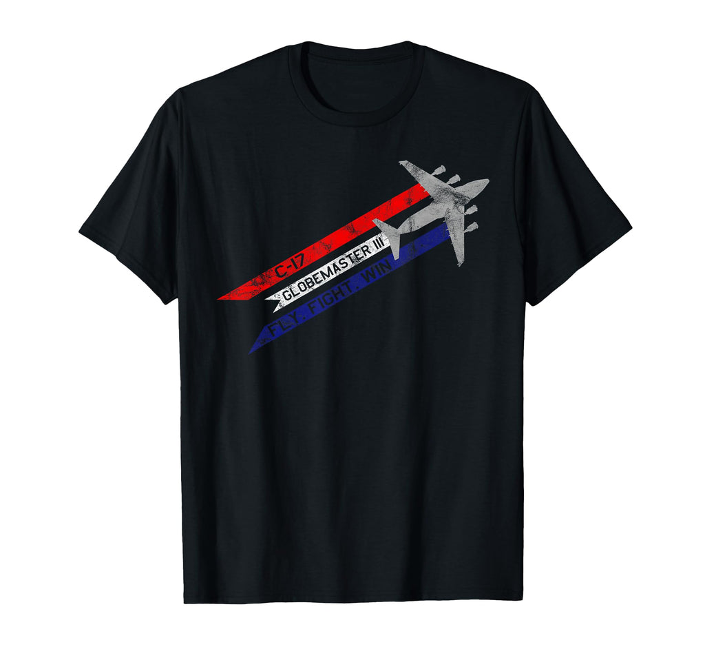 C 17 Globemaster Iii Military Transport T-Shirt - Trendy Graphic Unisex - T-Shirt, Sweatshirt, Hoodie