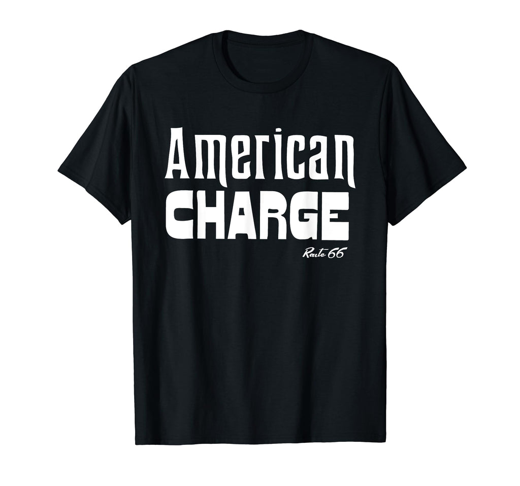 Route 66 American Charge T-Shirt - Unique Graphic Men Women - T-Shirt, Sweatshirt, Hoodie
