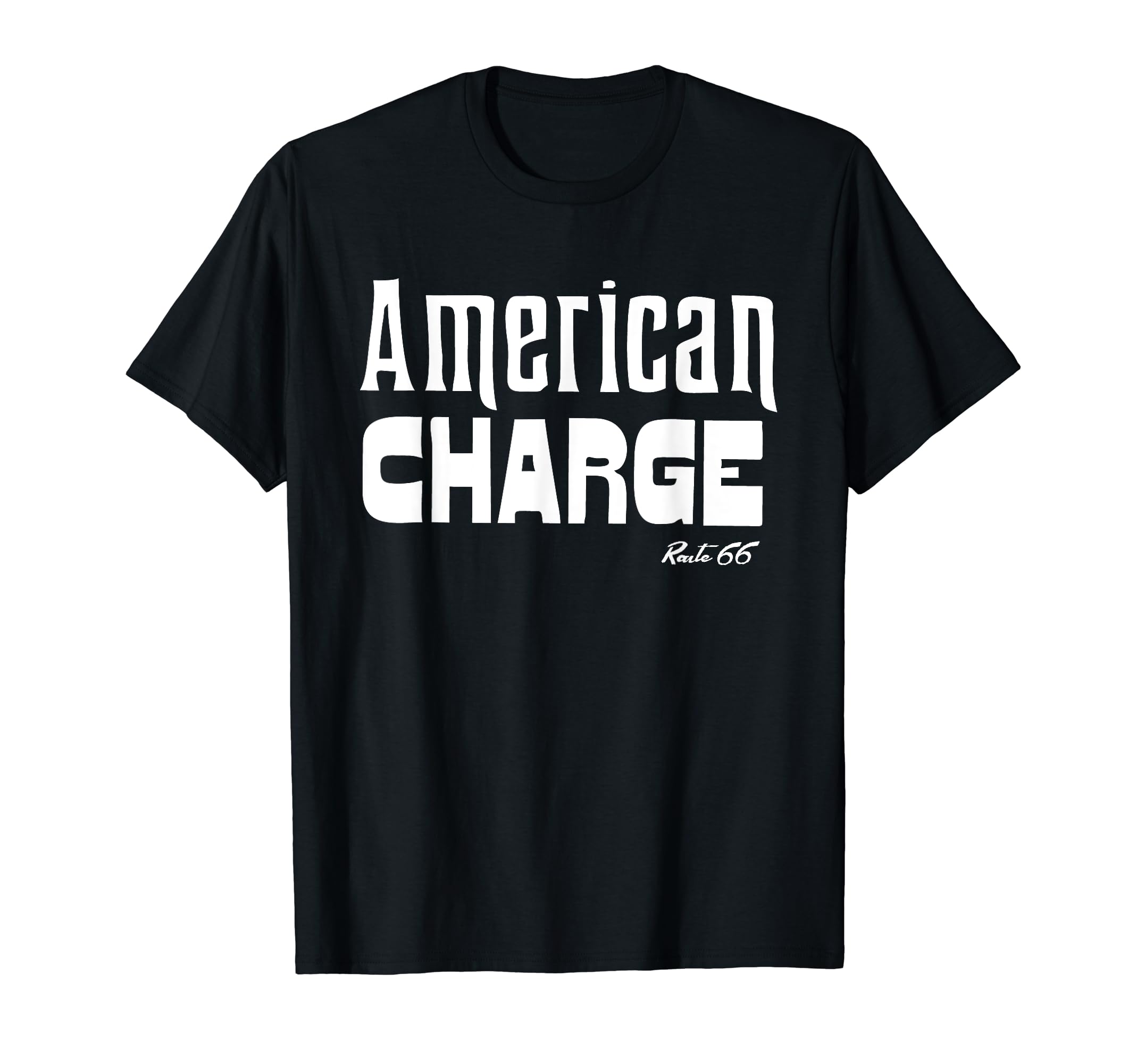 Route 66 American Charge T-Shirt - Unique Graphic Men Women - T-Shirt, Sweatshirt, Hoodie