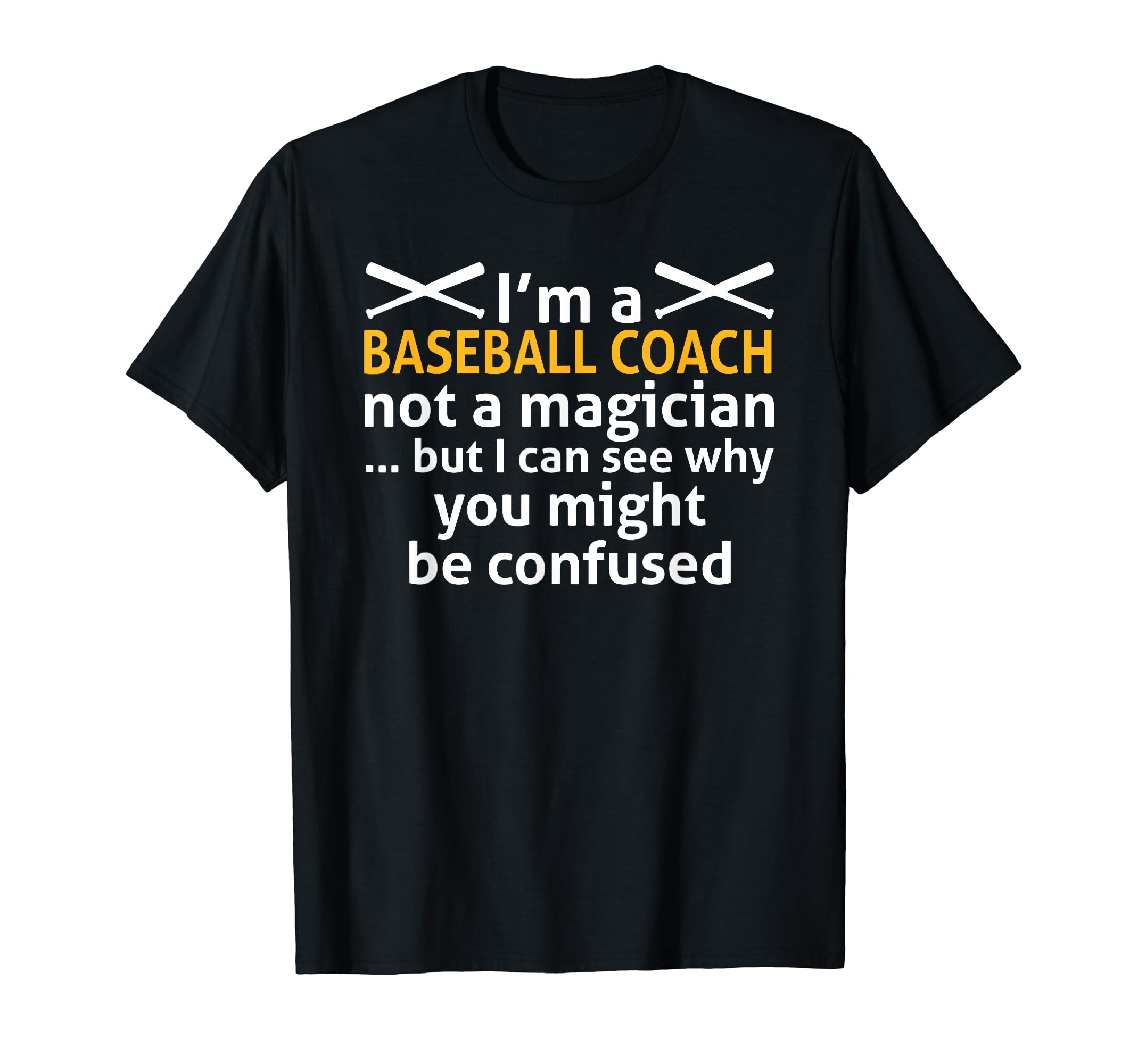 Baseball Coaching Trainer Training T-Shirt - Minimalist Print Men Women - T-Shirt, Sweatshirt, Hoodie