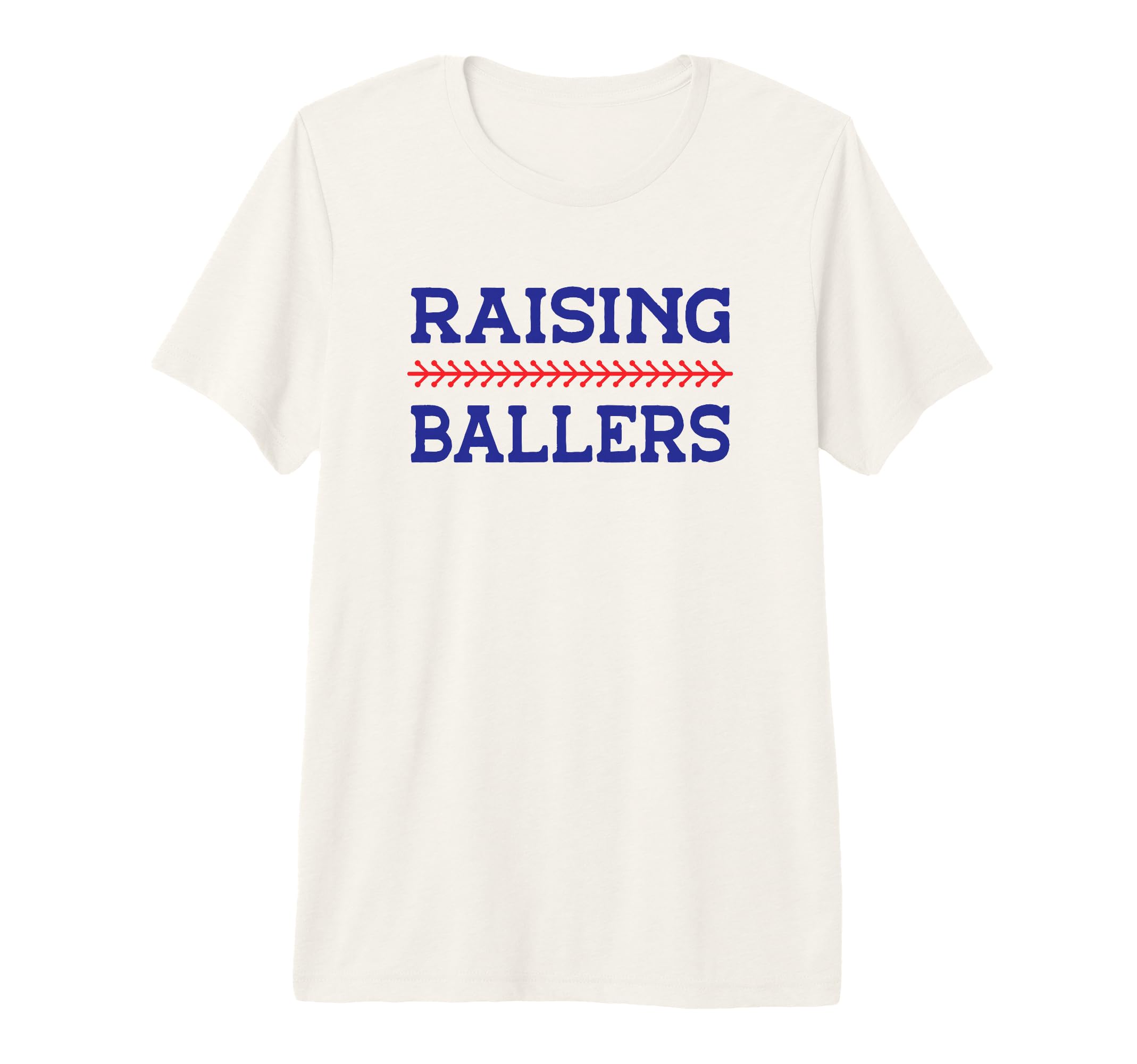 Raising Ballers Baseball Softball Mom T-Shirt - Aesthetic Graphic Unisex - T-Shirt, Sweatshirt, Hoodie