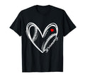 Proud Baseball Heart Grammy Grandma T-Shirt - Unique Graphic Men Women - T-Shirt, Sweatshirt, Hoodie