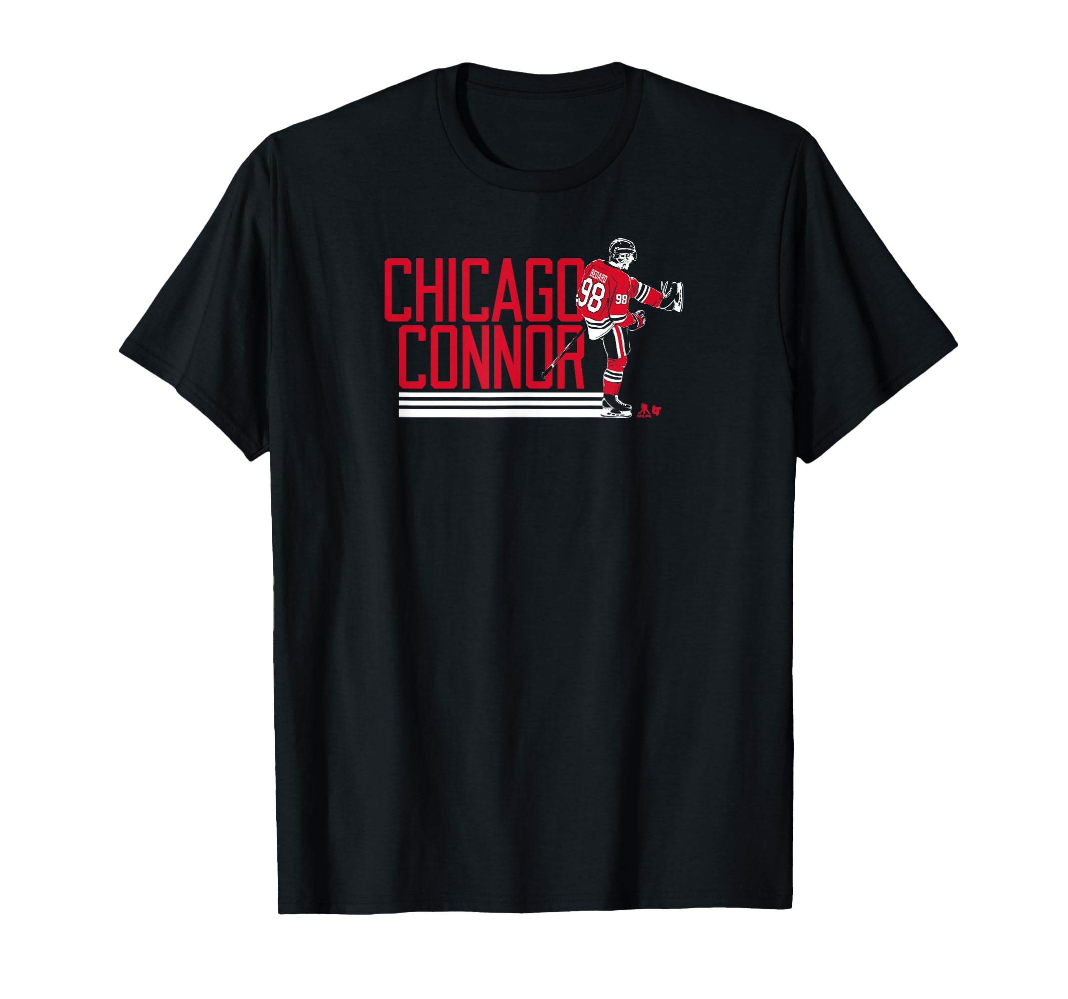 Connor Bedard Chicago Connor Chicago T-Shirt - Custom Art Print Unisex - T-Shirt, Sweatshirt, Hoodie
