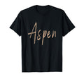 Aspen Colorado Elegant T-Shirt - Casual Everyday Wear Men Women - T-Shirt, Sweatshirt, Hoodie