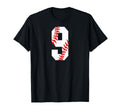 Baseball Mom 9 Jersey Baseball T-Shirt - Aesthetic Graphic for Adults - T-Shirt, Sweatshirt, Hoodie