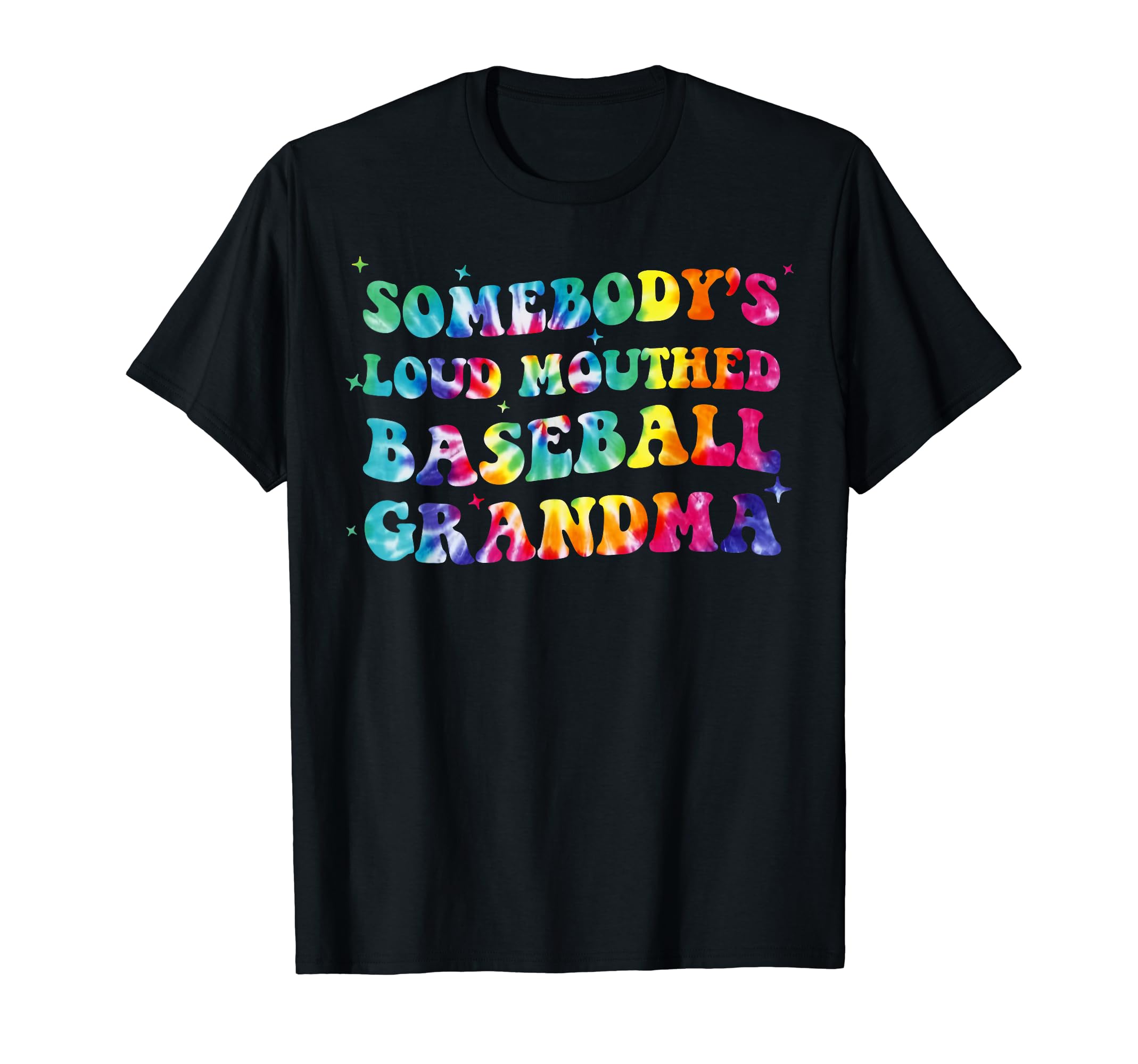 Somebodys Loud Mouthed Baseball Grandma T-Shirt - Graphic Print Men Women - T-Shirt, Sweatshirt, Hoodie