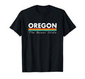 Oregon Beaver State Stripes T-Shirt - Casual Everyday Wear Men Women - T-Shirt, Sweatshirt, Hoodie