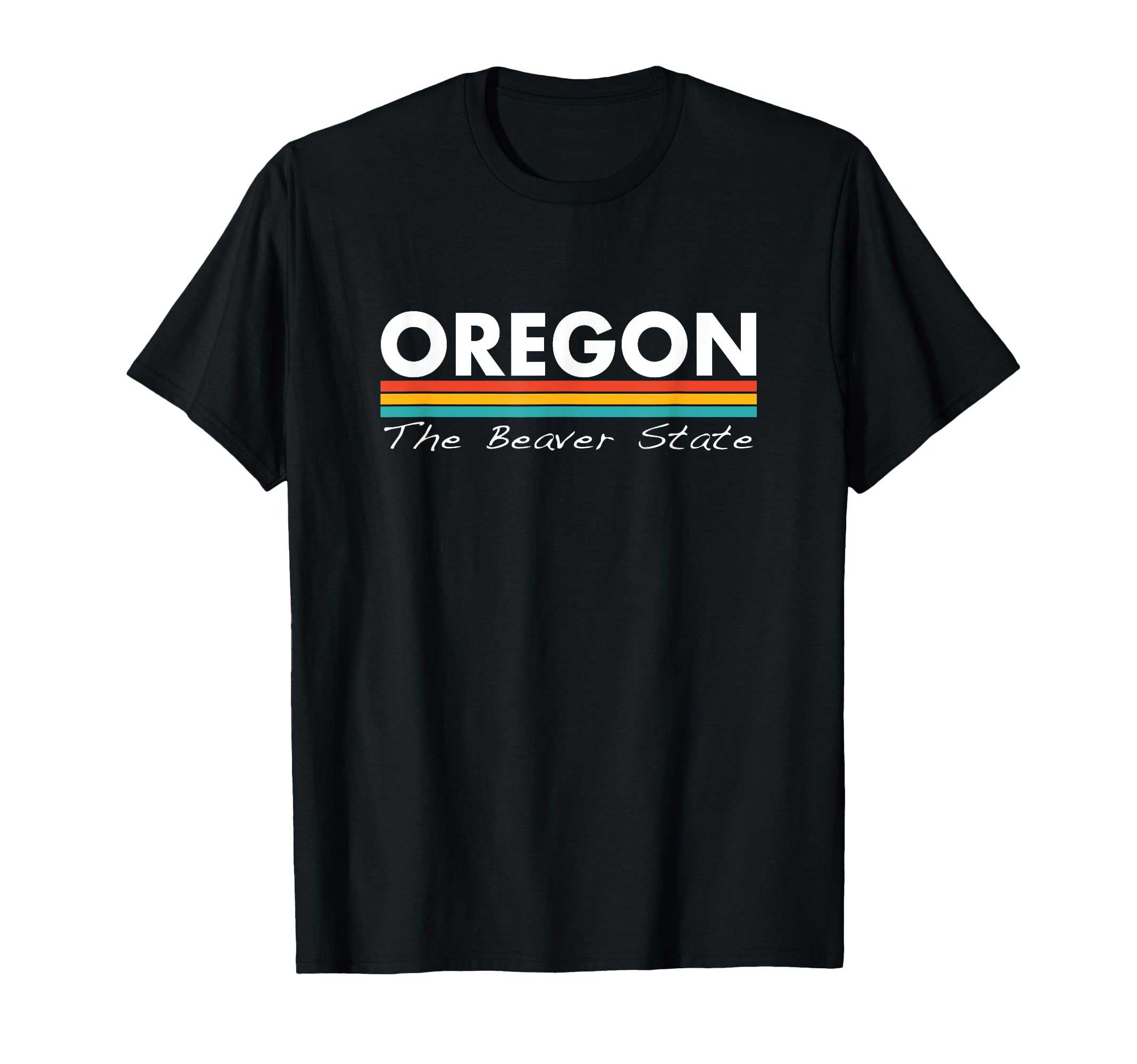 Oregon Beaver State Stripes T-Shirt - Casual Everyday Wear Men Women - T-Shirt, Sweatshirt, Hoodie