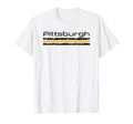 Pittsburgh Pennsylvania Weathered T-Shirt - Aesthetic Graphic for Adults - T-Shirt, Sweatshirt, Hoodie