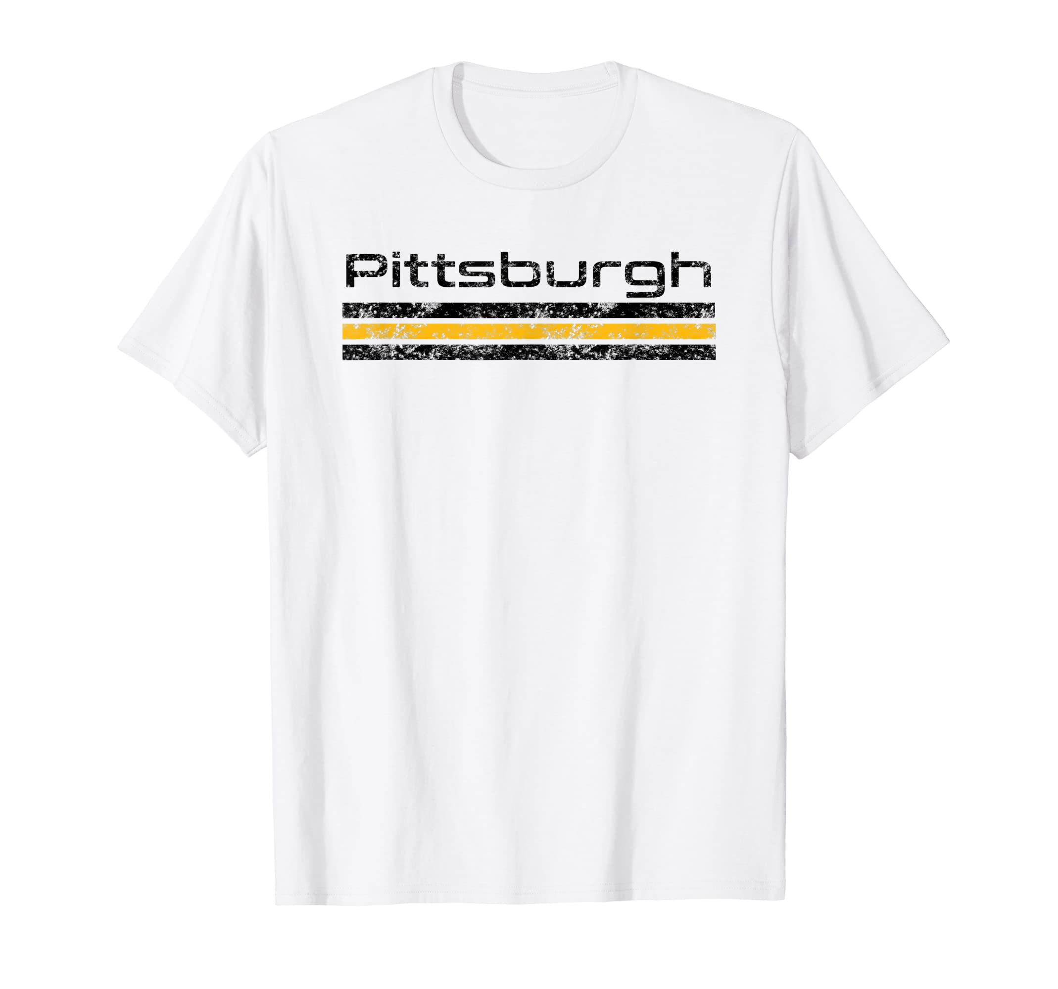 Pittsburgh Pennsylvania Weathered T-Shirt - Aesthetic Graphic for Adults - T-Shirt, Sweatshirt, Hoodie