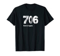 706 Made Augusta Distressed T-Shirt - Streetwear Style Men Women - T-Shirt, Sweatshirt, Hoodie