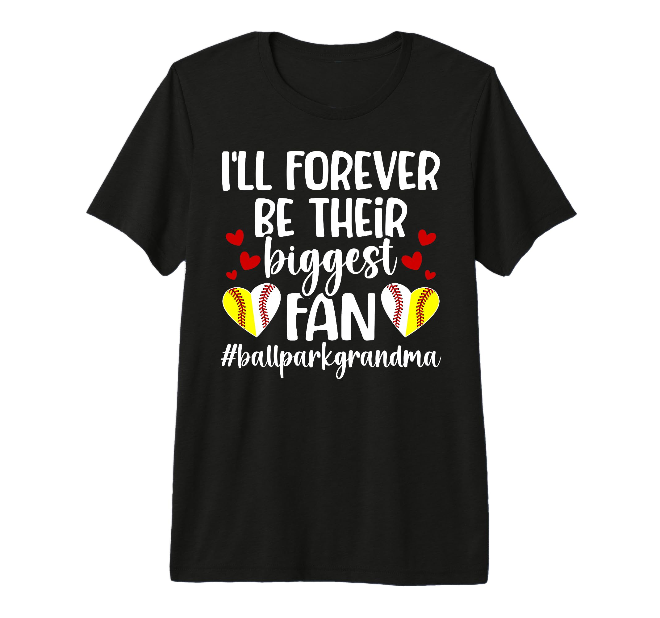 Their Biggest Fan Ballpark Grandma T-Shirt - Streetwear Style for Adults - T-Shirt, Sweatshirt, Hoodie