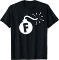 Cool Funny Clever F-Bomb - Adult & Kids T-Shirts, Sweatshirts & Hoodies apparel design preview 1