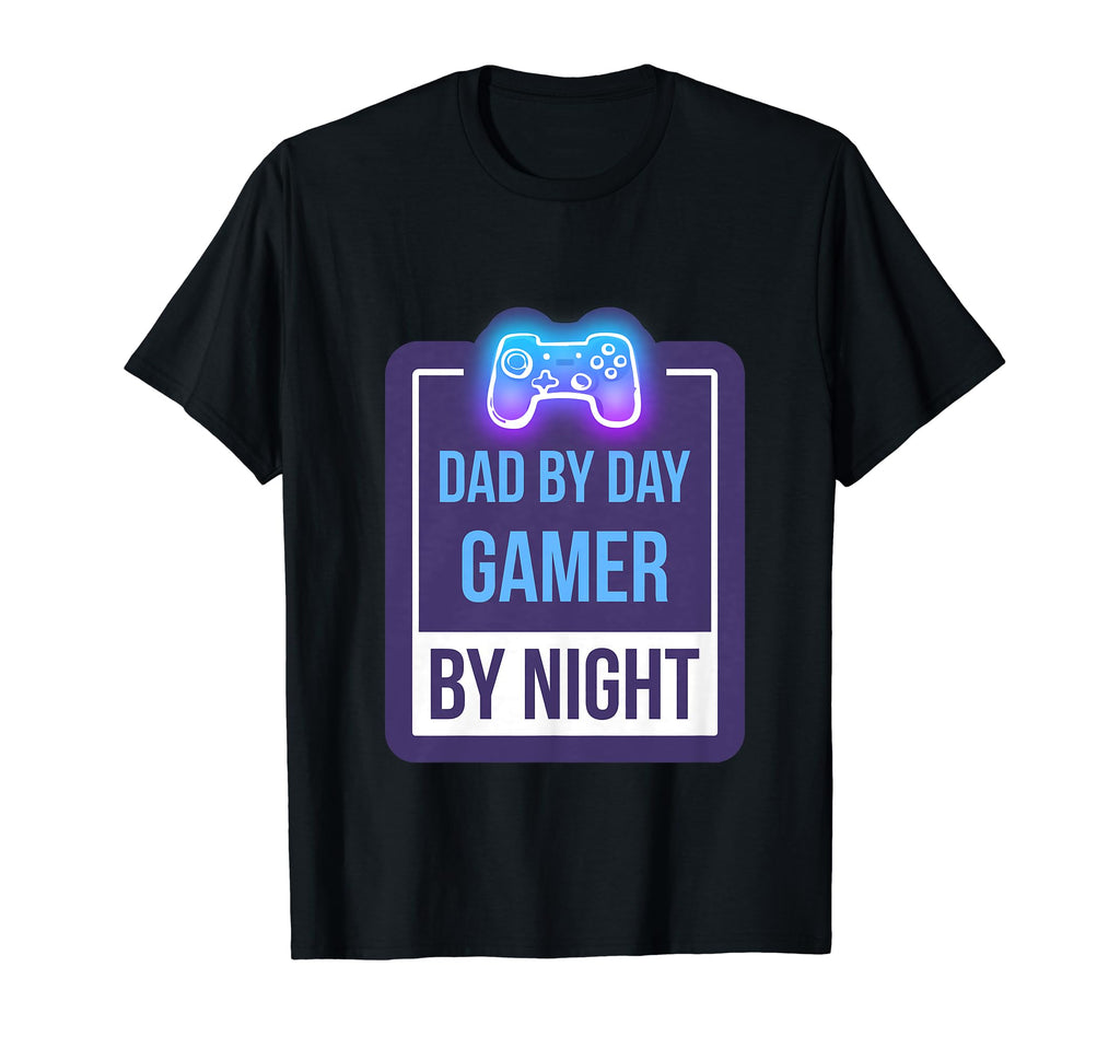 Funny Dad Day Gamer Night Father Novelty T-Shirt - Custom Art Print Unisex - T-Shirt, Sweatshirt, Hoodie
