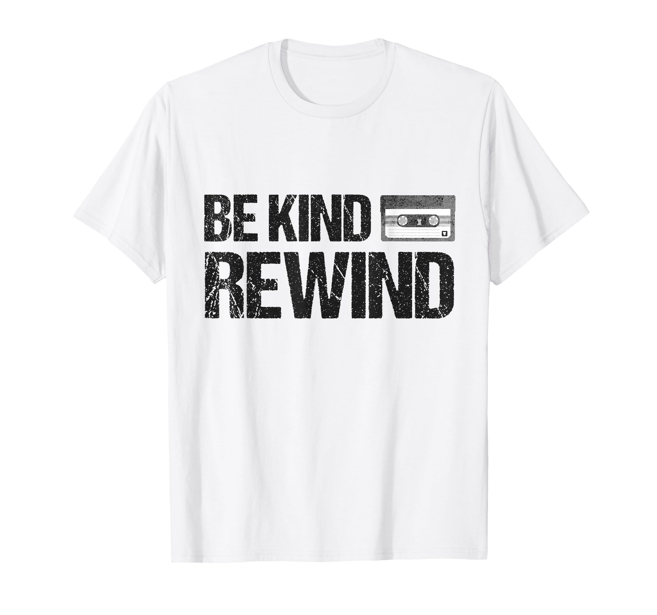 Be Kind Rewind 80S Cassette Tape T-Shirt - Custom Art Print Men Women - T-Shirt, Sweatshirt, Hoodie