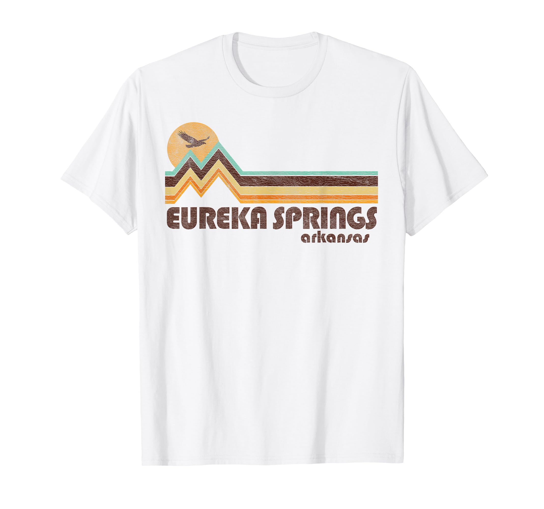 Eureka Springs Arkansas 70S 80S T-Shirt - Custom Art Print Men Women - T-Shirt, Sweatshirt, Hoodie