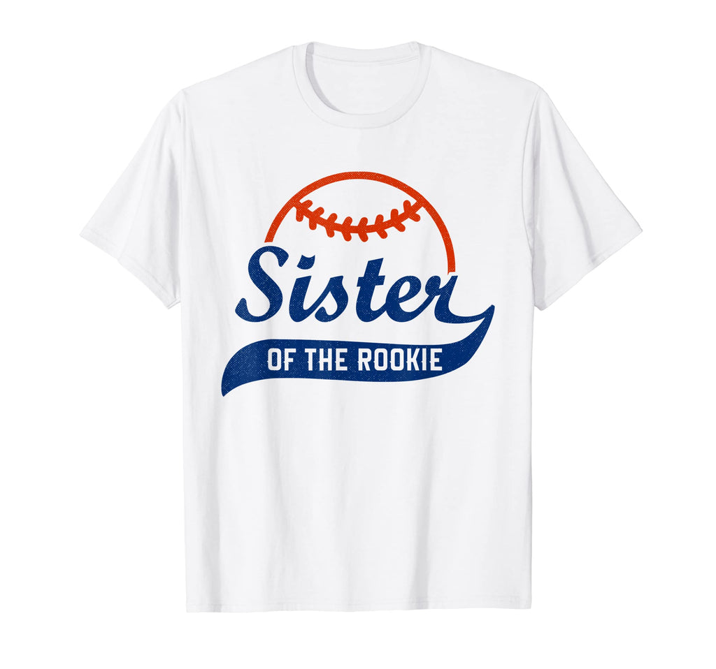 Funny Baseball Sister Rookie T-Shirt - Custom Art Print for Adults - T-Shirt, Sweatshirt, Hoodie
