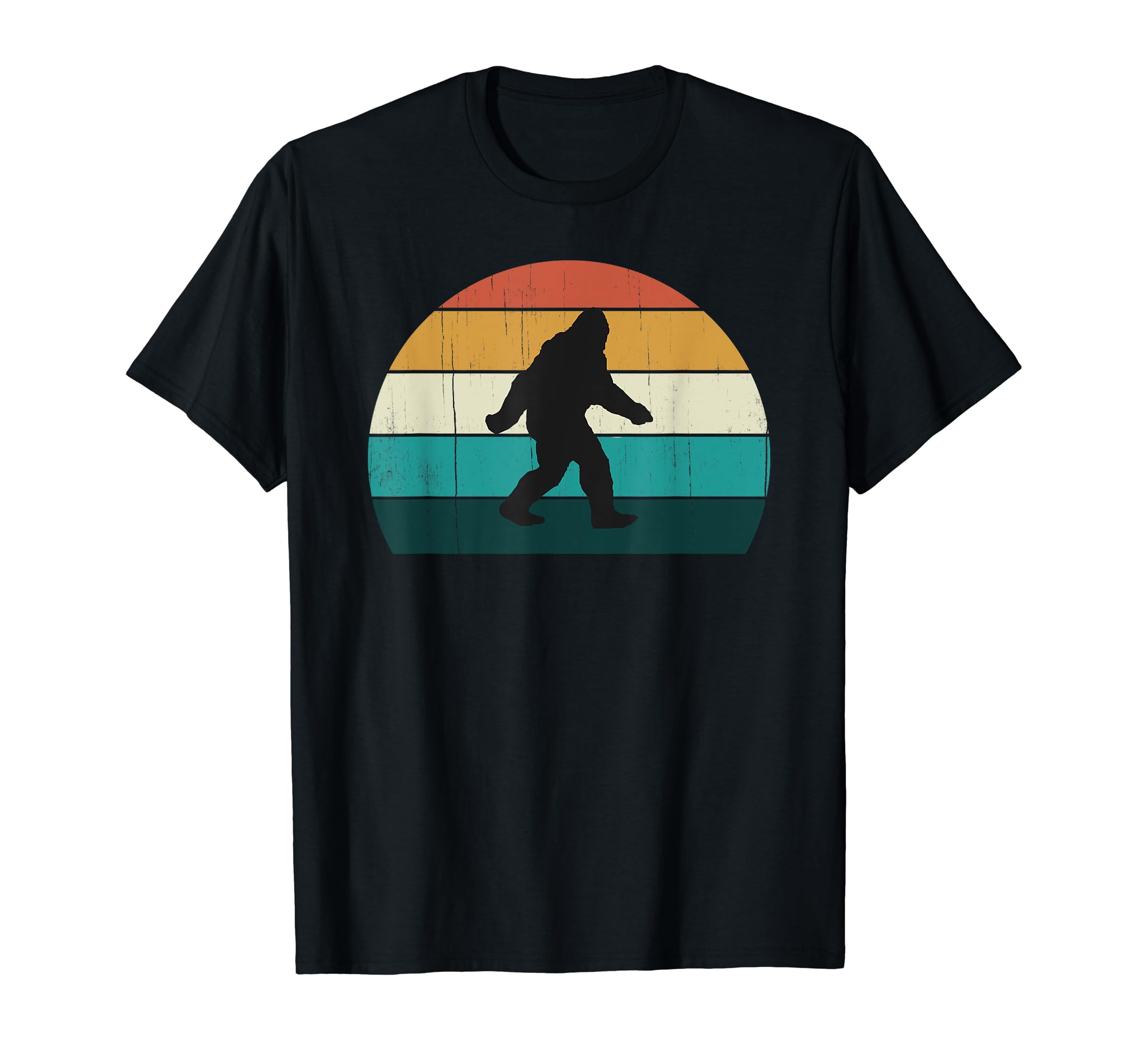 Big Foot Sunset Bigfoot Lovers Gift T-Shirt - Trendy Graphic Unisex - T-Shirt, Sweatshirt, Hoodie