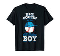 Big Cousin Birthday Baseball Theme T-Shirt - Graphic Print Men Women - T-Shirt, Sweatshirt, Hoodie