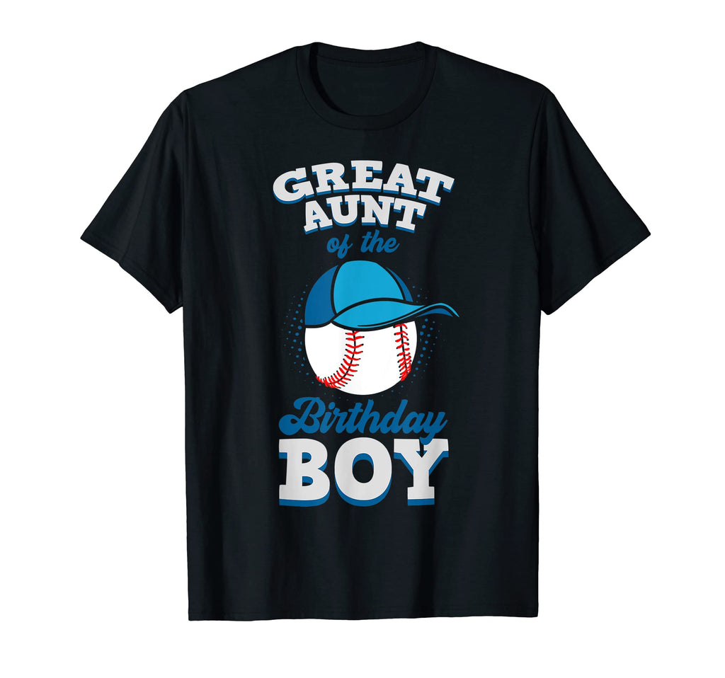 Great Aunt Birthday Baseball Theme T-Shirt - Custom Art Print for Adults - T-Shirt, Sweatshirt, Hoodie