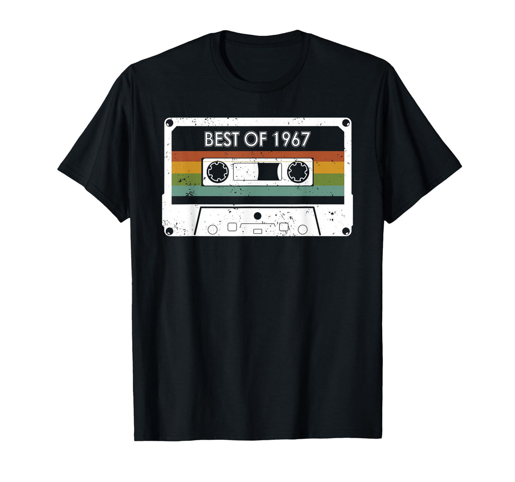 Best 1967 57Th Birthday Cassette Tape T-Shirt - Graphic Print for Adults - T-Shirt, Sweatshirt, Hoodie