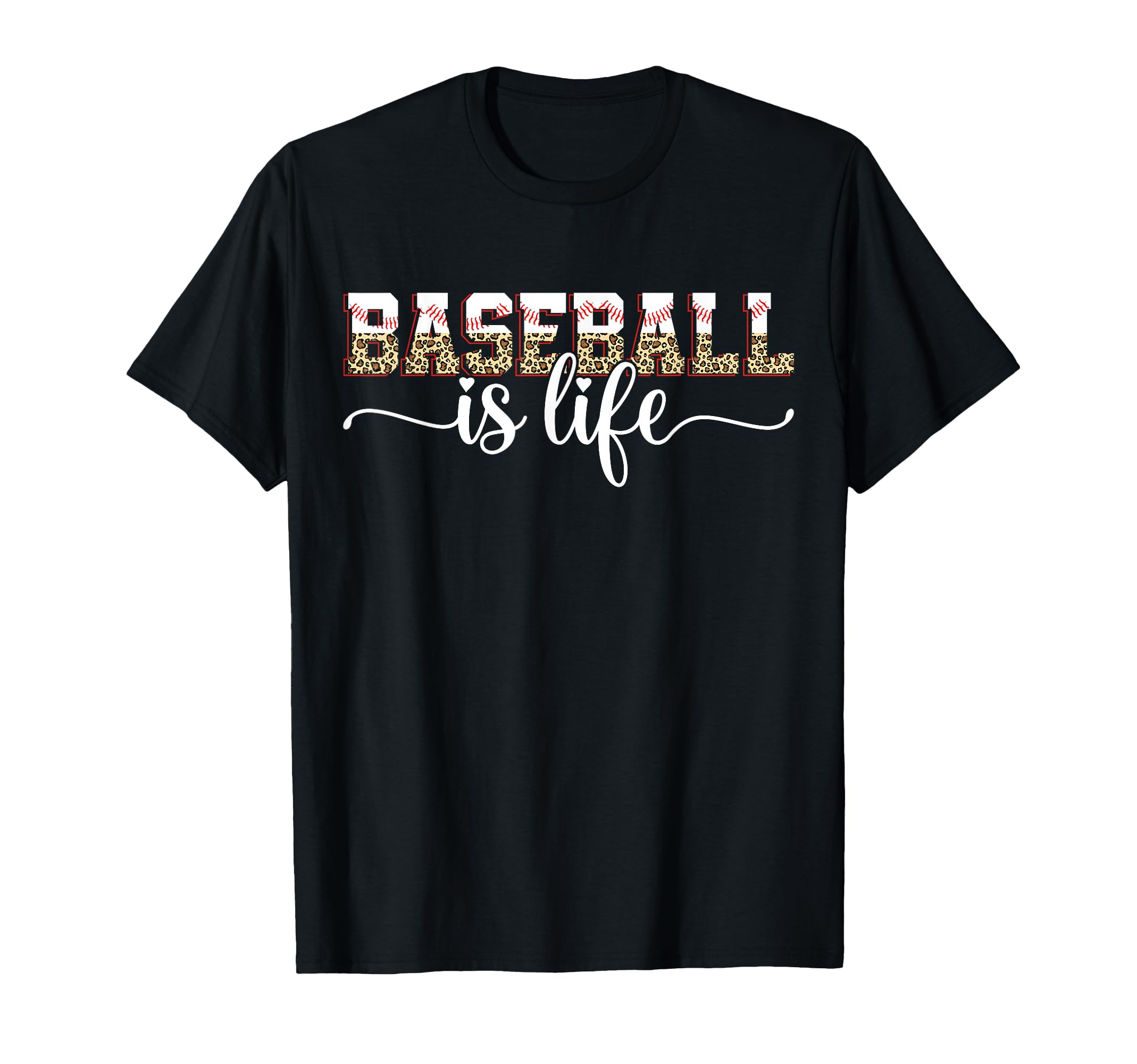 Baseball Is Life T-Shirt - Graphic Print Unisex - T-Shirt, Sweatshirt, Hoodie