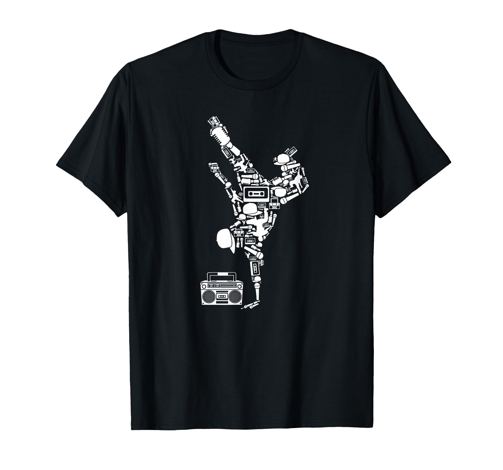 Hip Hop Old School Breakdancing T-Shirt - Streetwear Style Men Women - T-Shirt, Sweatshirt, Hoodie
