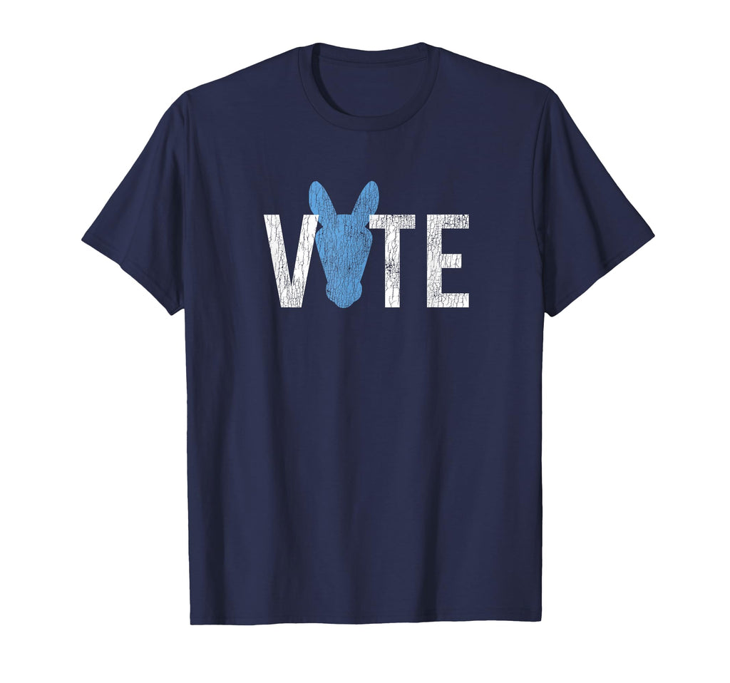 Vote Democrat Distressed 2024 T-Shirt - Aesthetic Graphic for Adults - T-Shirt, Sweatshirt, Hoodie