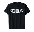 Red Bank Nj Distressed White Varsity T-Shirt - Streetwear Style Men Women - T-Shirt, Sweatshirt, Hoodie
