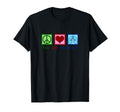 Pulmonologist Peace Love Pulmonology T-Shirt - Casual Everyday Wear Unisex - T-Shirt, Sweatshirt, Hoodie
