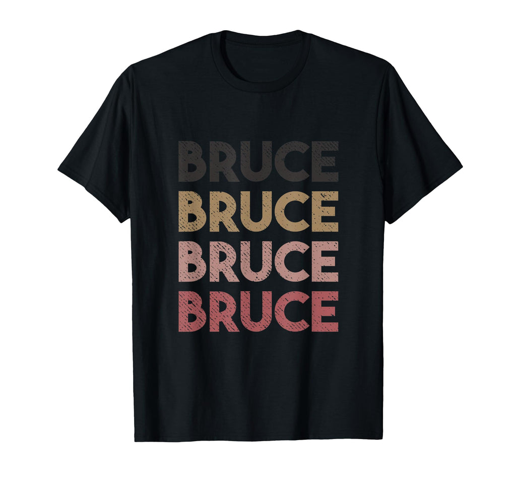 Bruce Distressed T-Shirt - Aesthetic Graphic for Adults - T-Shirt, Sweatshirt, Hoodie