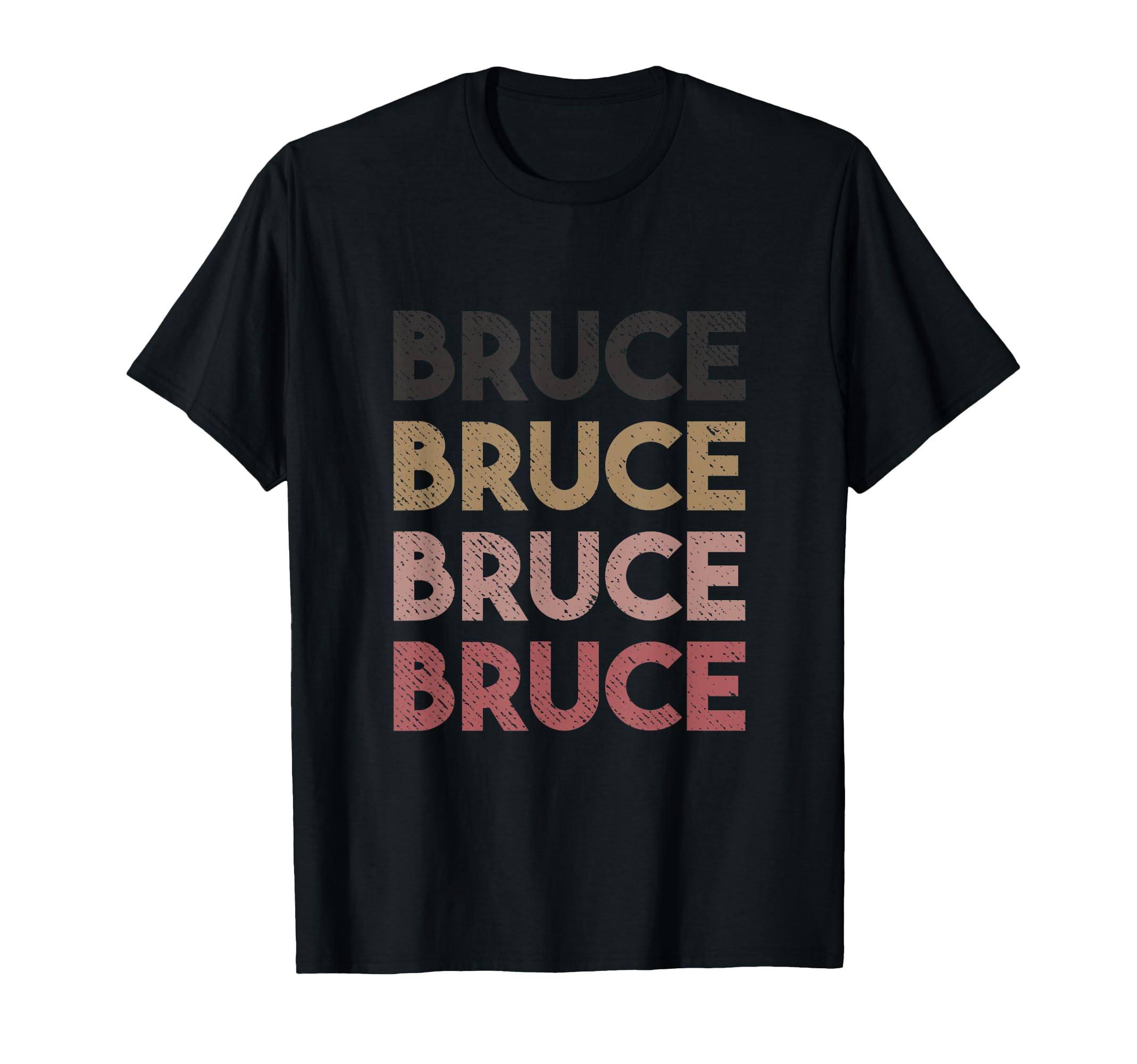 Bruce Distressed T-Shirt - Aesthetic Graphic for Adults - T-Shirt, Sweatshirt, Hoodie