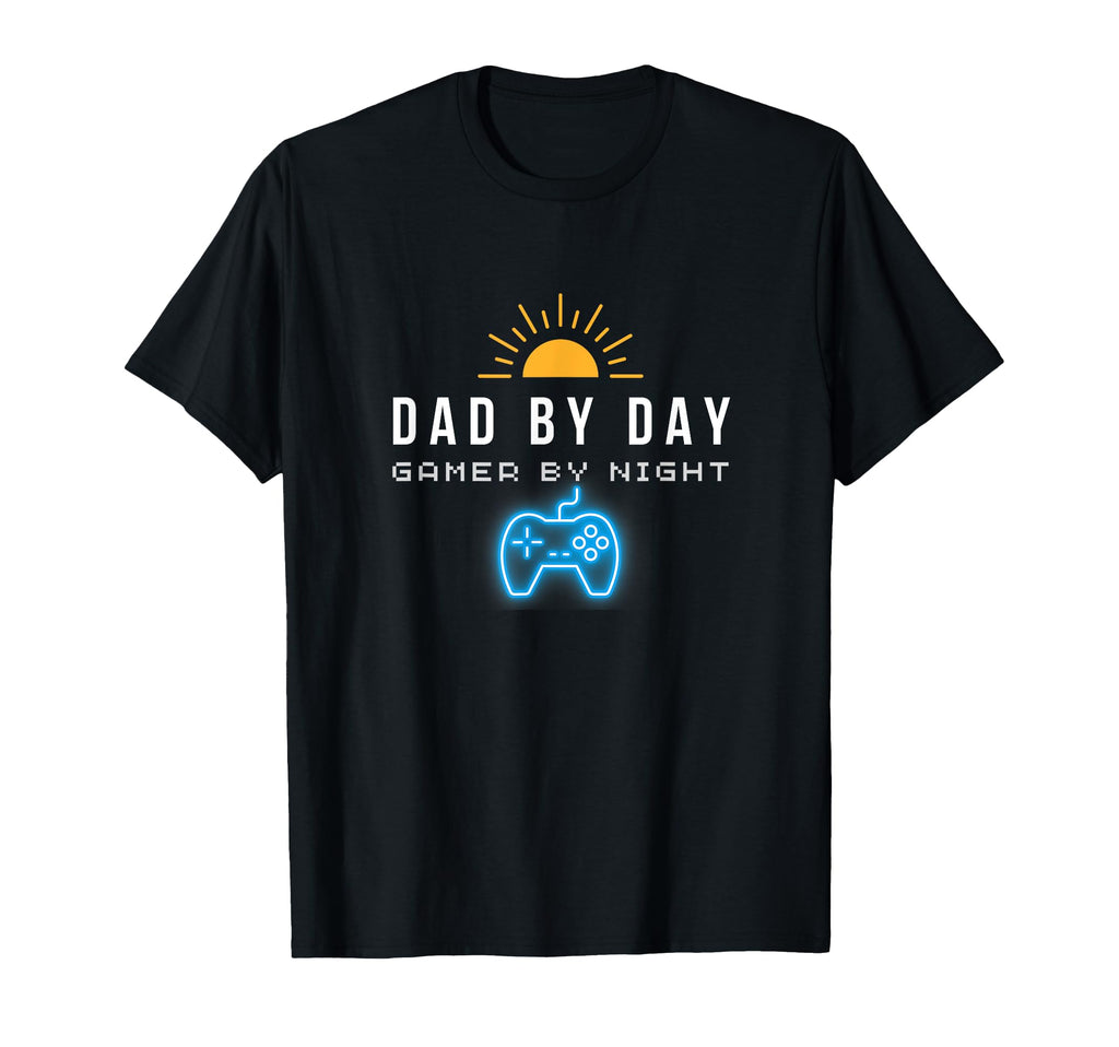 Dad Day Gamer Night Father Gamer Funny T-Shirt - Aesthetic Graphic Unisex - T-Shirt, Sweatshirt, Hoodie