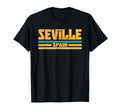 Seville Spain Distressed T-Shirt - Novelty Apparel for Adults - T-Shirt, Sweatshirt, Hoodie