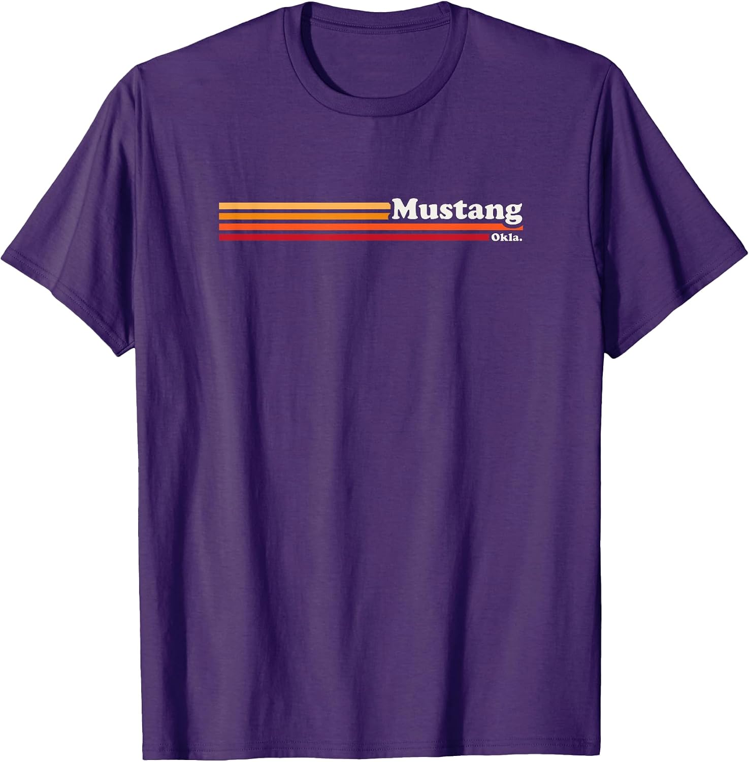 Retro 80's Mustang OK - Adult & Kids T-Shirts, Sweatshirts & Hoodies apparel design preview 1