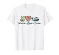 Peace Love Cruise Funny Cruise Sea Lovers T-Shirt - Graphic Print Men Women - T-Shirt, Sweatshirt, Hoodie