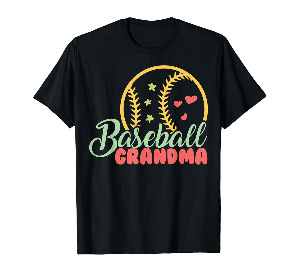 Grandma Grandson Baseball Grandma T-Shirt - Casual Everyday Wear Men Women - T-Shirt, Sweatshirt, Hoodie