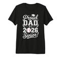 Proud Dad 2026 Senior Baseball T-Shirt - Casual Everyday Wear for Adults - T-Shirt, Sweatshirt, Hoodie
