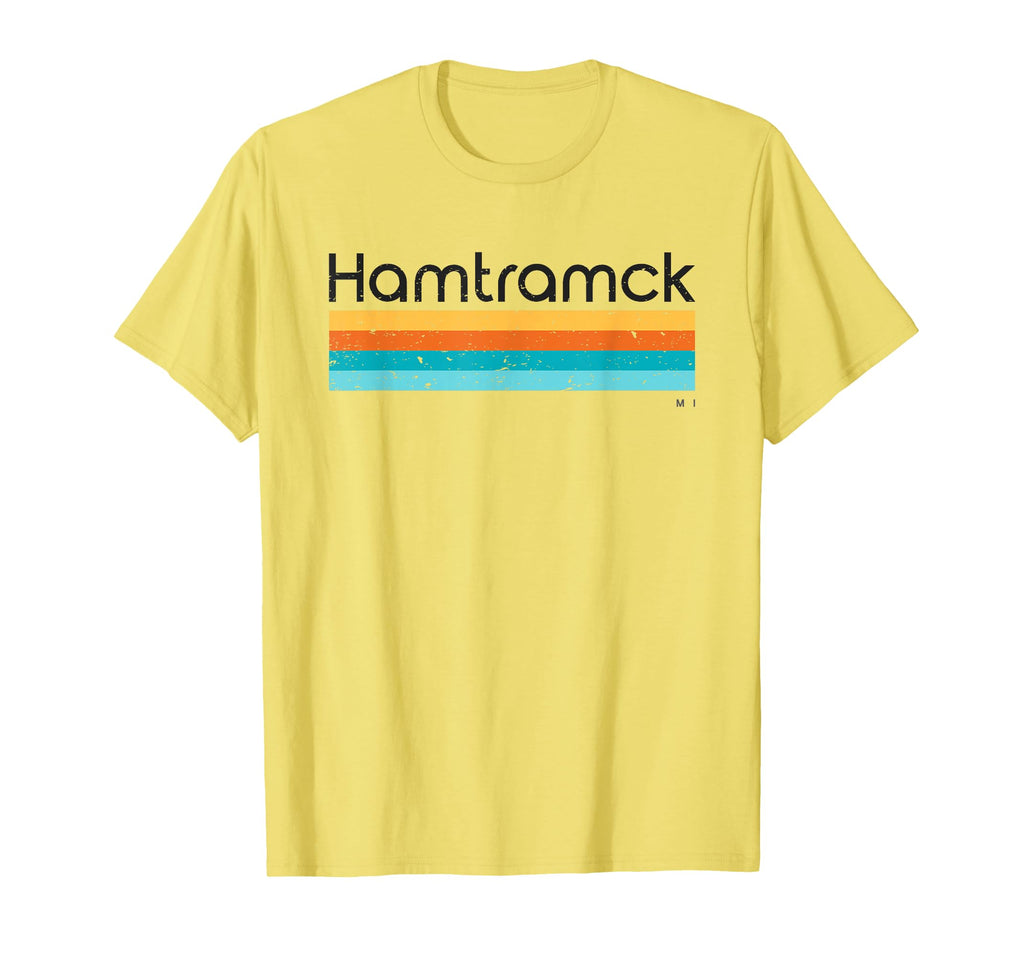 Hamtramck Distressed Hoodie - Aesthetic Graphic Unisex - T-Shirt, Sweatshirt, Hoodie