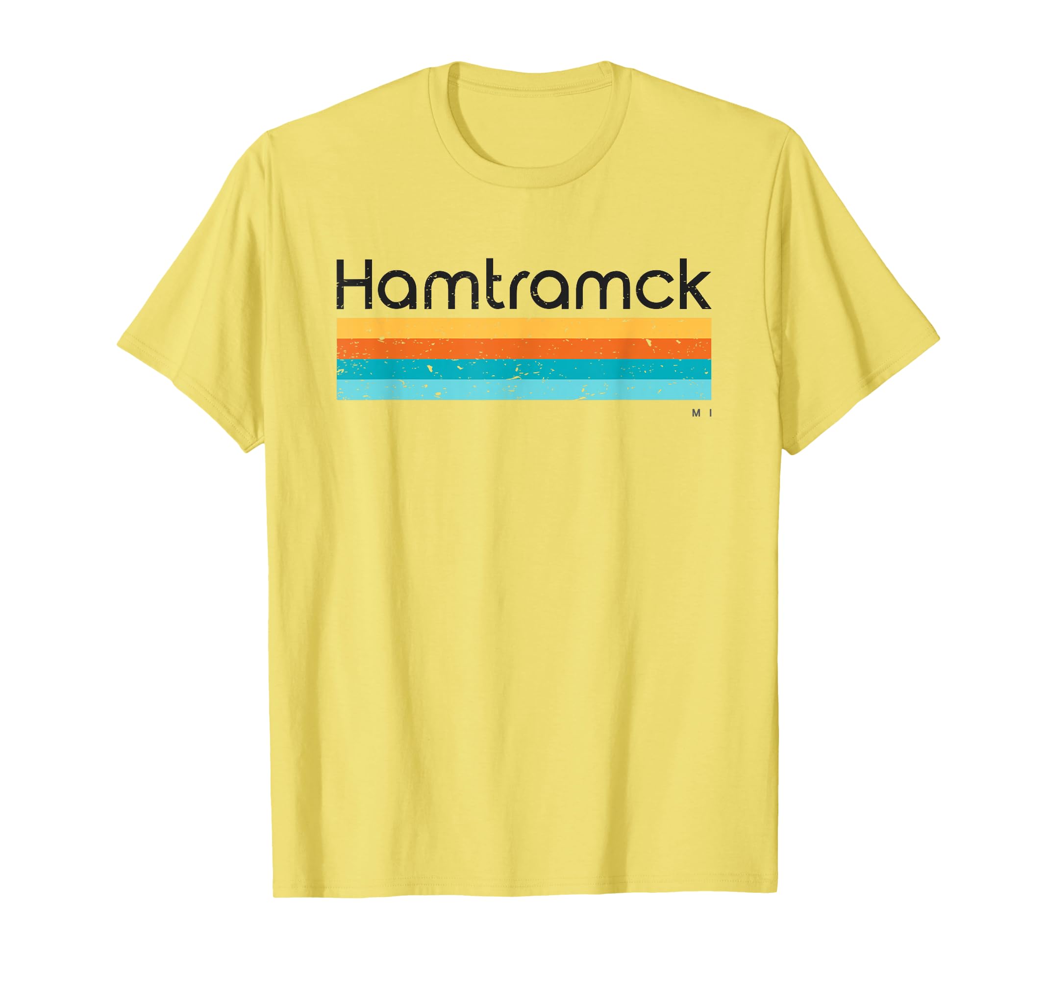 Hamtramck Distressed Hoodie - Aesthetic Graphic Unisex - T-Shirt, Sweatshirt, Hoodie