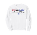 Jesus And Baseball Run Bases Set Sweatshirt - Custom Art Print Unisex - T-Shirt, Sweatshirt, Hoodie