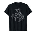 Rodeo Bucking Bronco Rodeo Horse T-Shirt - Trendy Graphic Men Women - T-Shirt, Sweatshirt, Hoodie