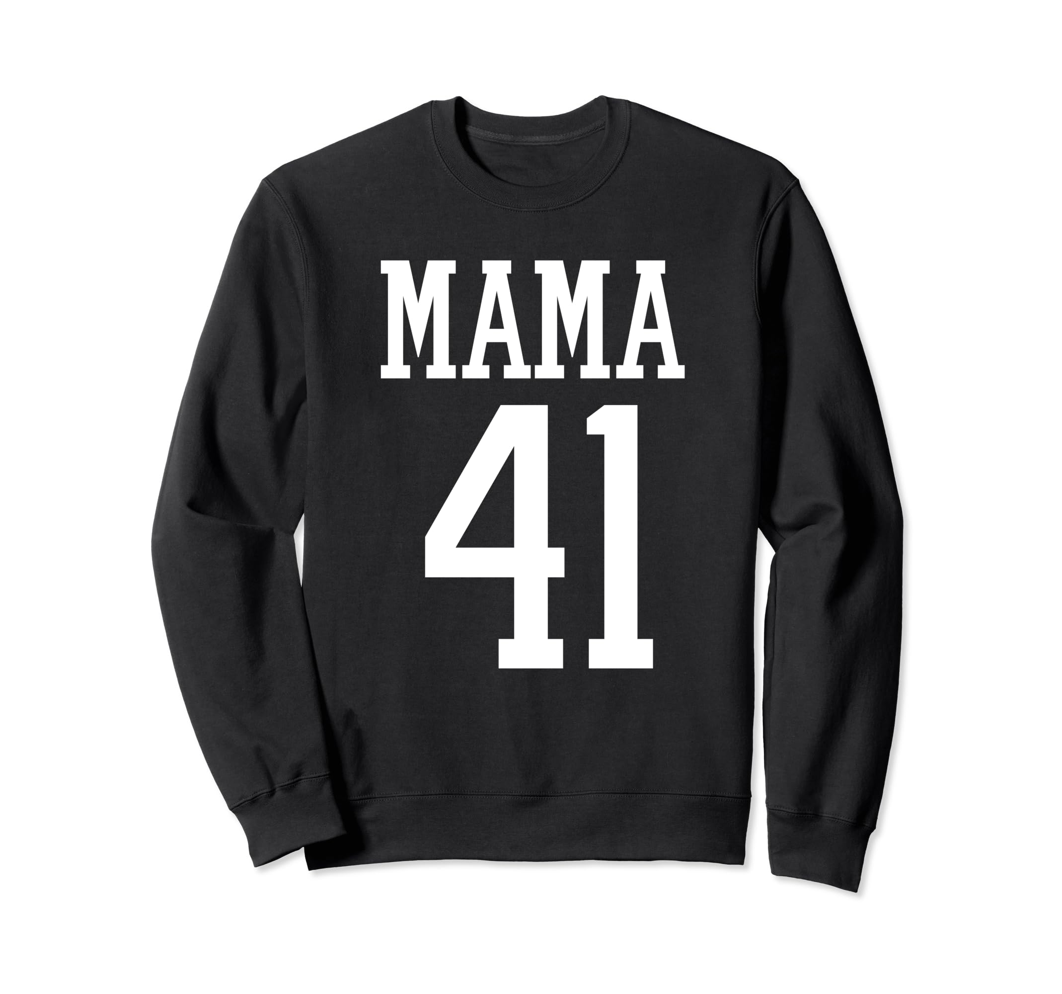 Number 41 Mama Biggest Fan Spirit Sweatshirt - Trendy Graphic for Adults - T-Shirt, Sweatshirt, Hoodie