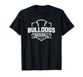 Bulldogs Baseball Bulldog Mascot Sports T-Shirt - Novelty Apparel Unisex - T-Shirt, Sweatshirt, Hoodie