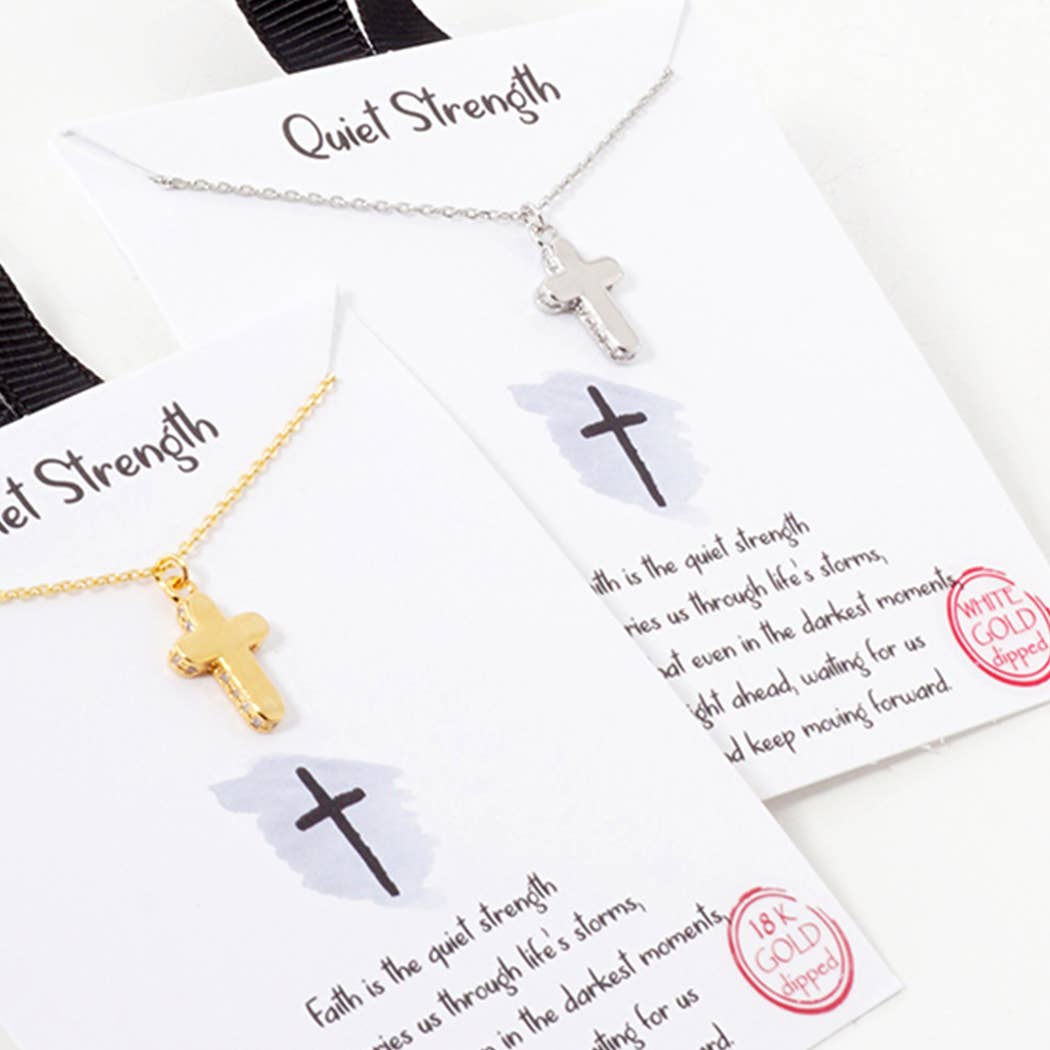 Cross Cz Pave On the Side Pendant Necklace - Adult & Kids T-Shirts, Sweatshirts & Hoodies apparel design preview 1