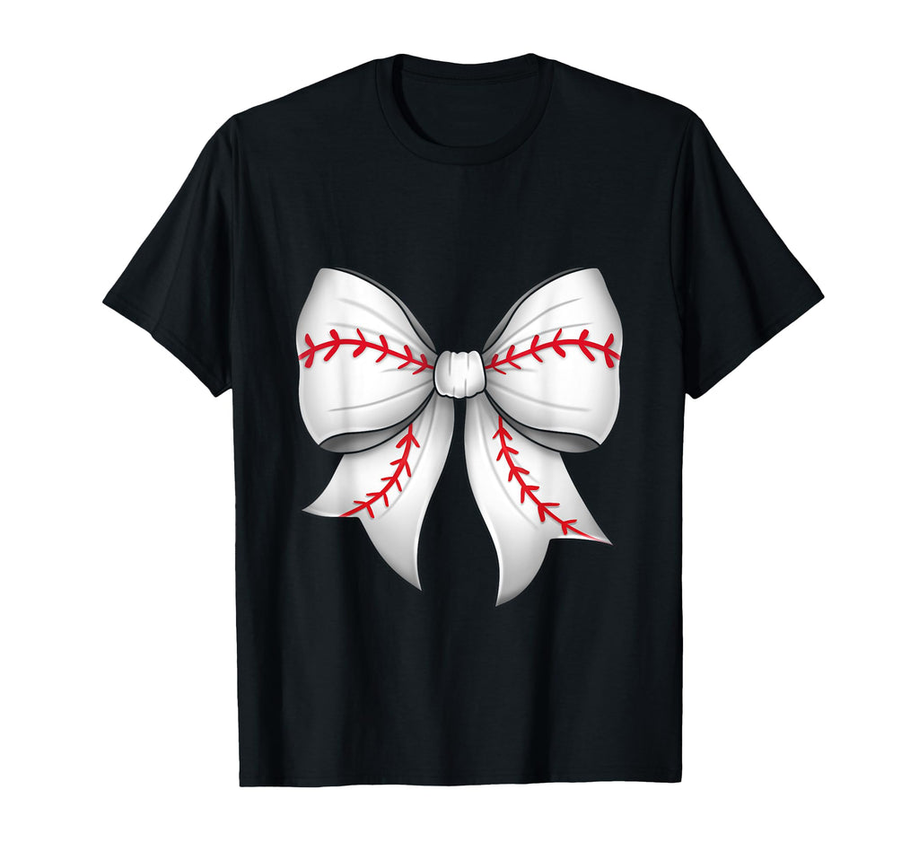 Coquette Bow Baseball Mothers Day T-Shirt - Unique Graphic for Adults - T-Shirt, Sweatshirt, Hoodie