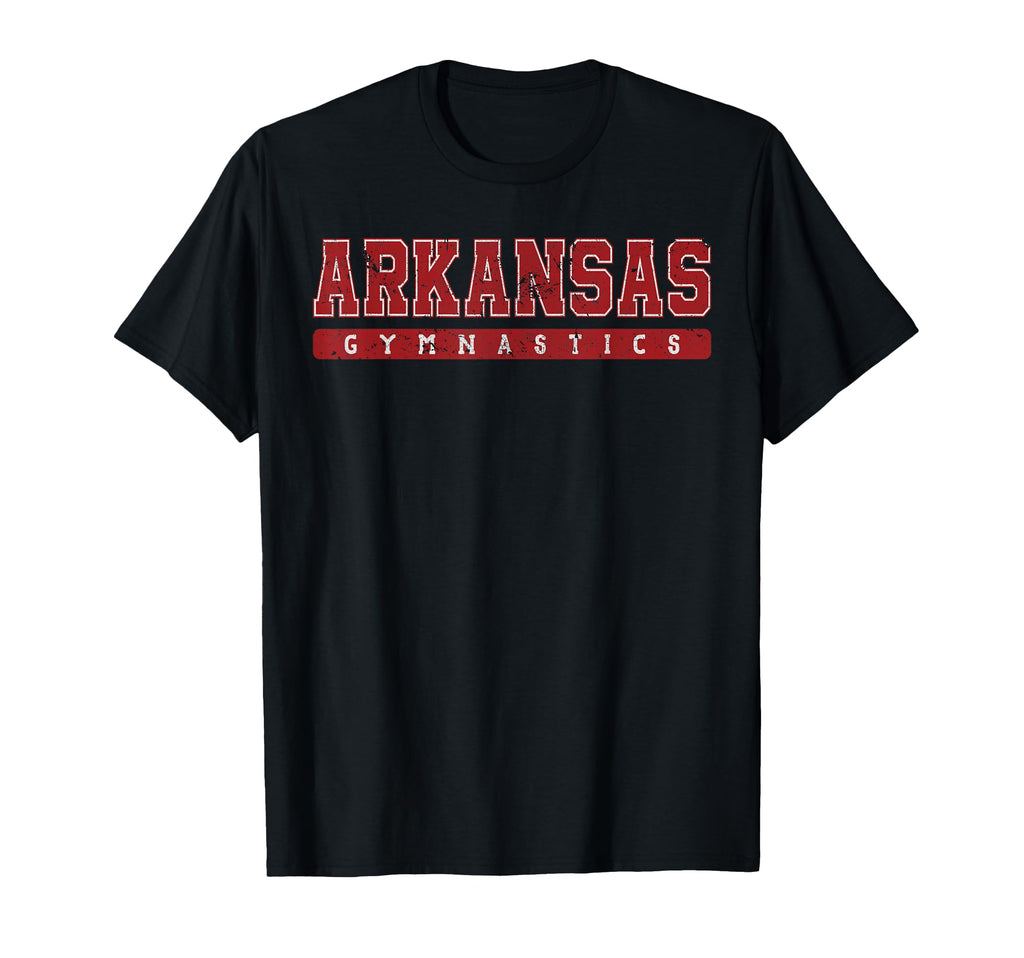 Arkansas Gymnastics Tees Tanks Tops Hoodie - Casual Everyday Wear Men Women - T-Shirt, Sweatshirt, Hoodie