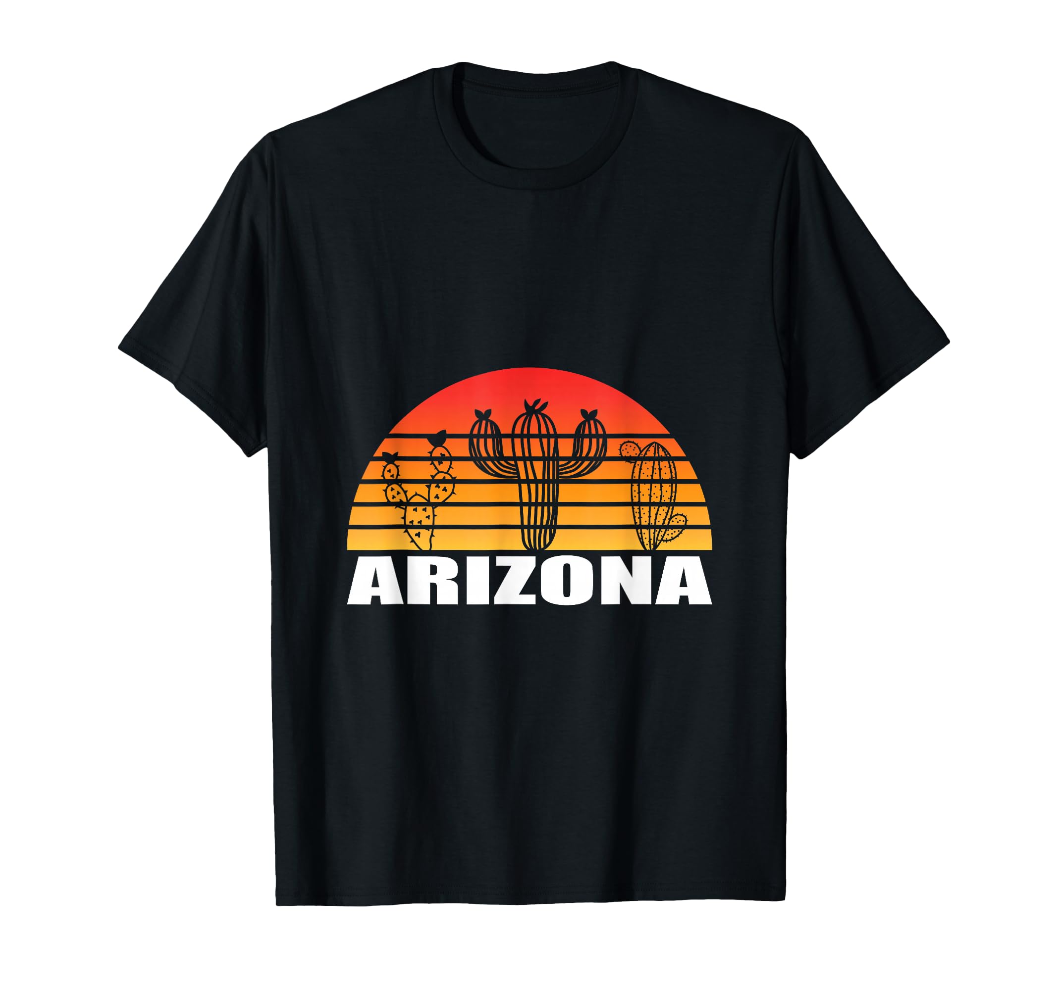 Arizona Sunset Cactus Desert T-Shirt - Novelty Apparel Men Women - T-Shirt, Sweatshirt, Hoodie