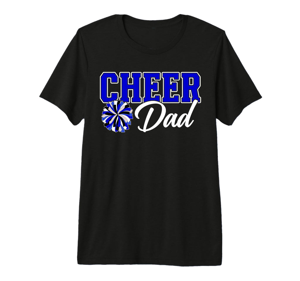 Cheer Dad Funny Fathers Day T-Shirt - Custom Art Print Men Women - T-Shirt, Sweatshirt, Hoodie