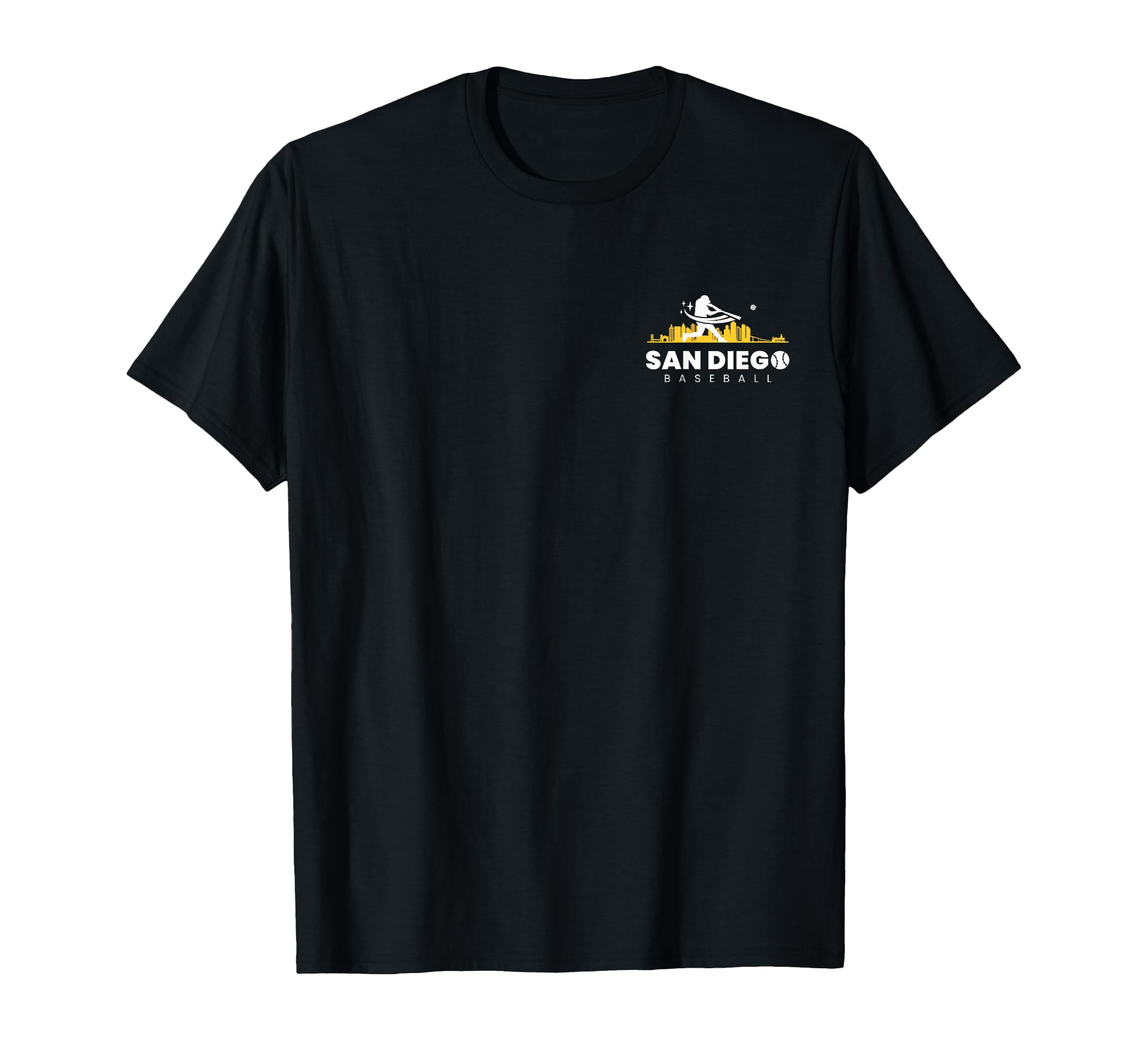 San Diego Baseball Minimalist Baseball T-Shirt - Trendy Graphic Unisex - T-Shirt, Sweatshirt, Hoodie